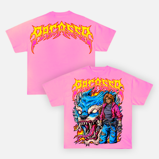 "MYTHIC FURY" TEE (PINK)